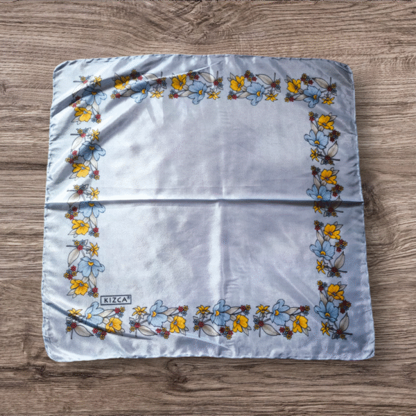 Kızca Vual İpek Fular 50x50 cm - Görsel 2