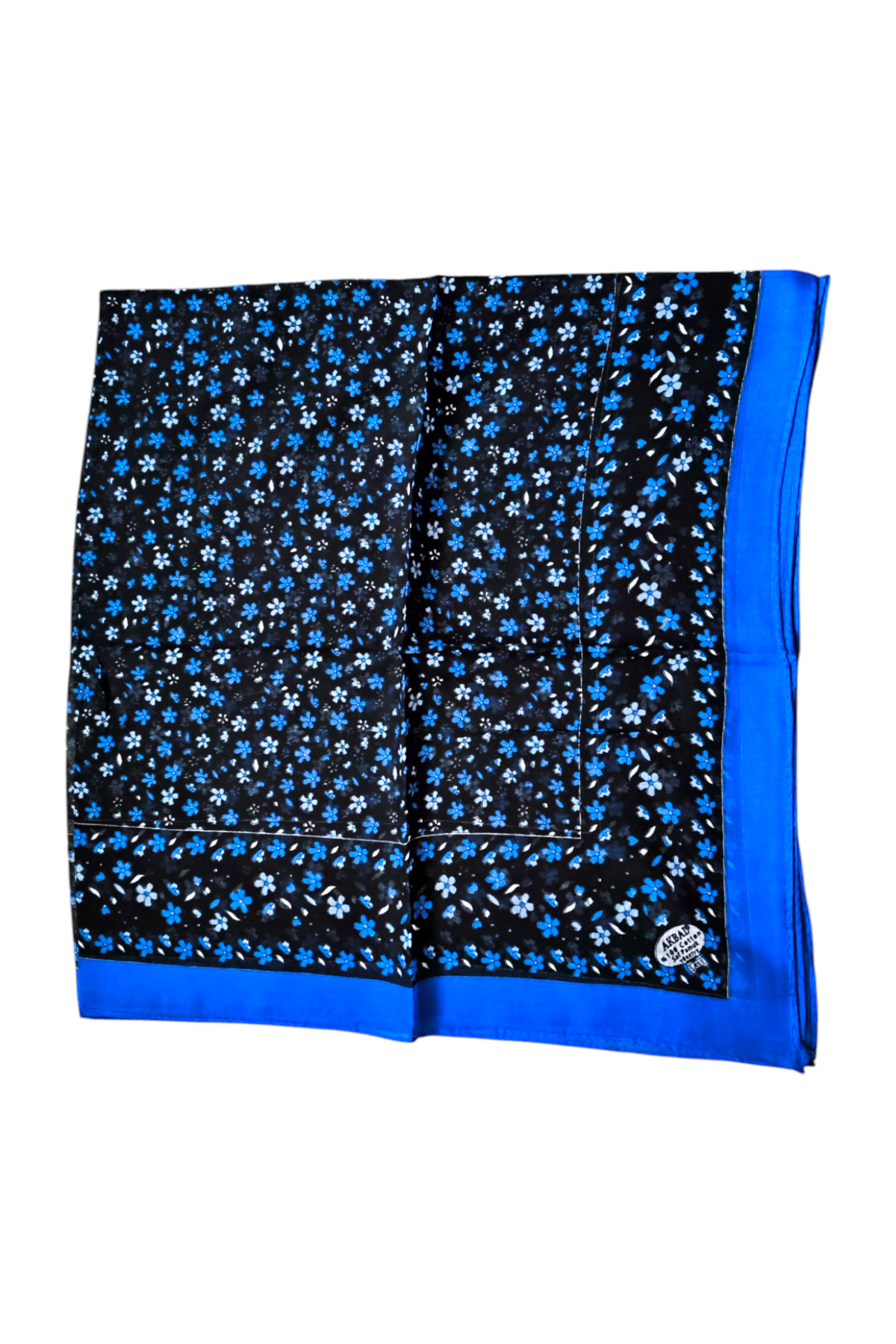 Çiçekli Saf Pamuk Yazmna - Görsel 3