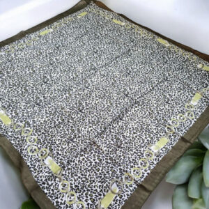 Leopar desenli Pamuk Yazma