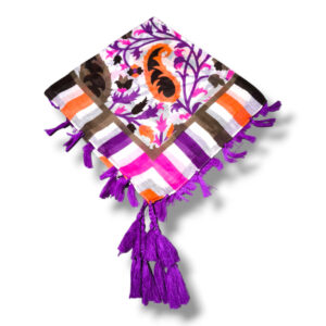 Hint İpek Eşarp Püsküllü