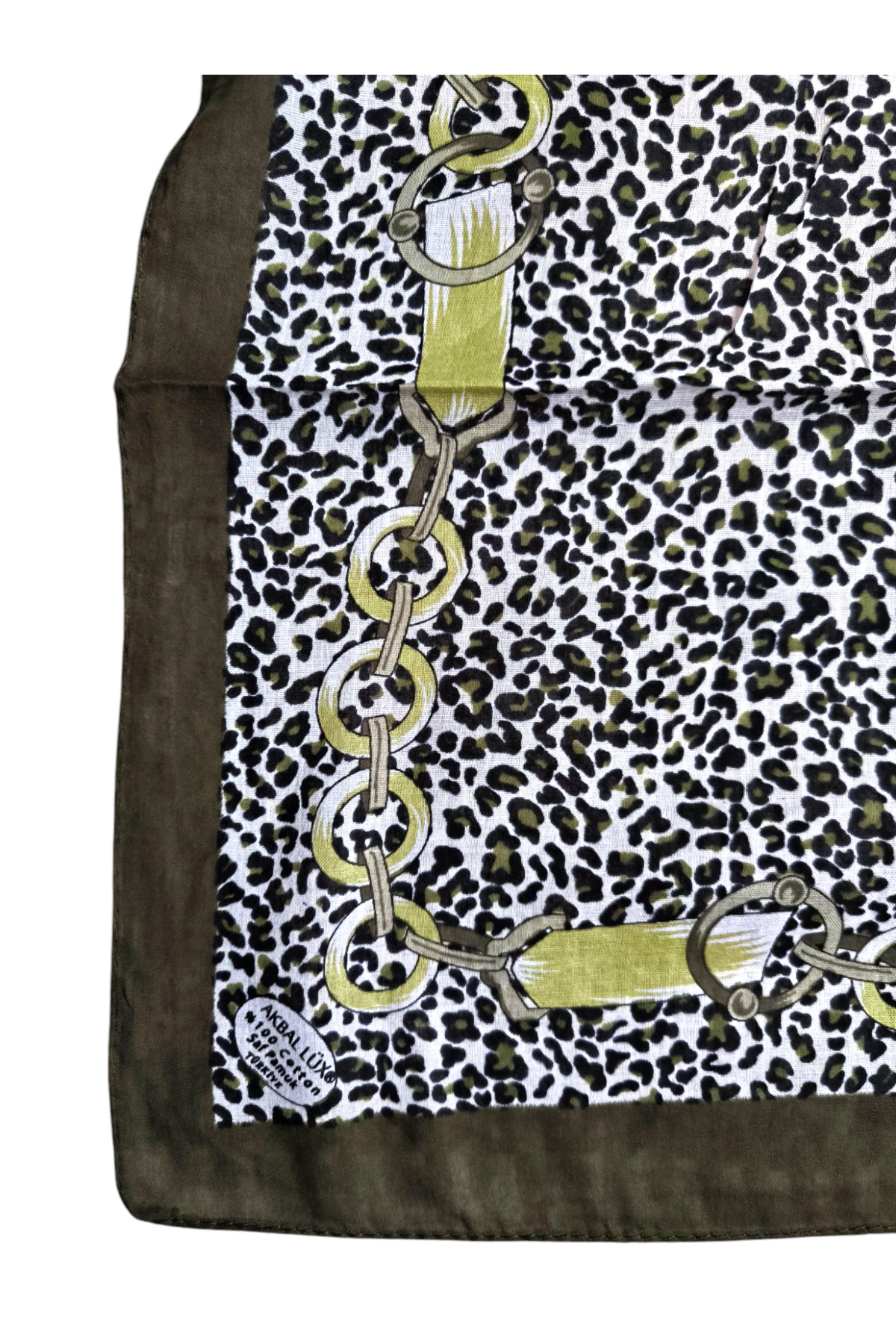 Leopar desenli Pamuk Yazma - Görsel 3