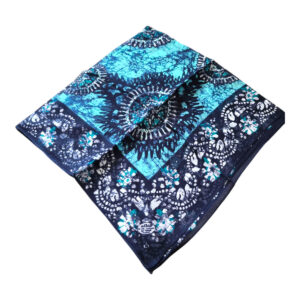 Bebe Mavi %100 Pamuk Yazma