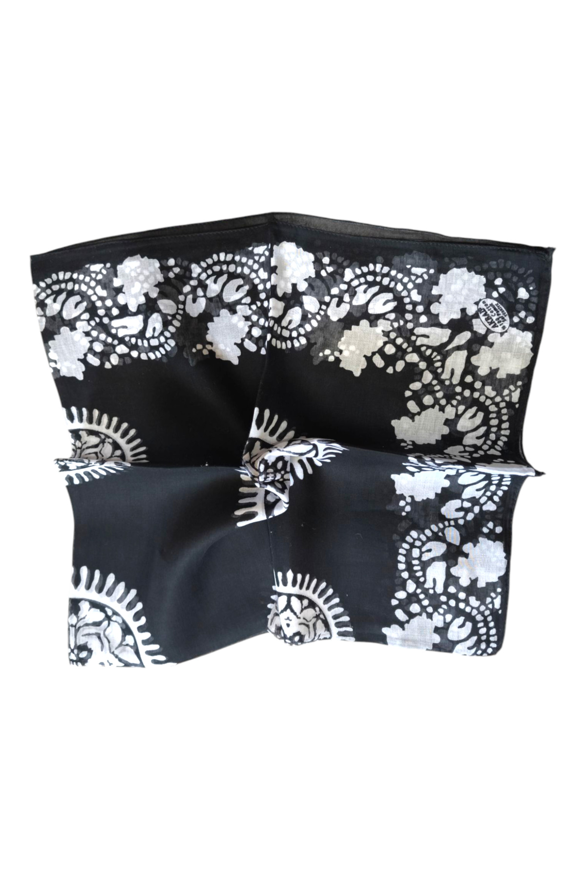 %100 Saf Pamuk İpek Yazma - Görsel 2