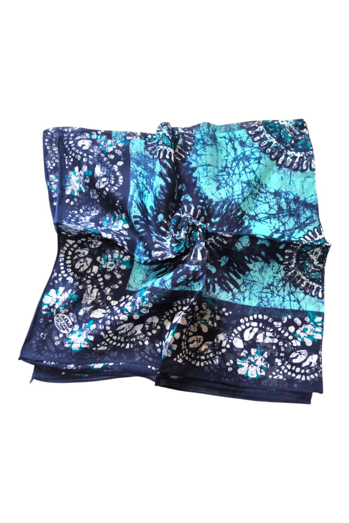 Bebe Mavi %100 Pamuk Yazma - Görsel 2