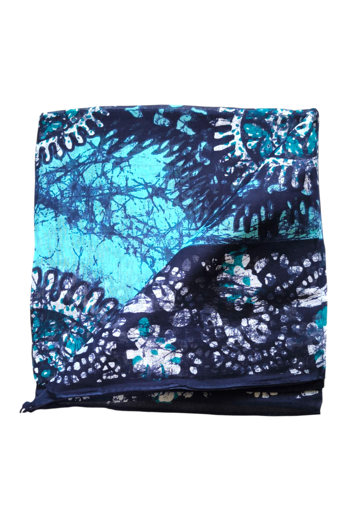 Bebe Mavi %100 Pamuk Yazma - Görsel 4