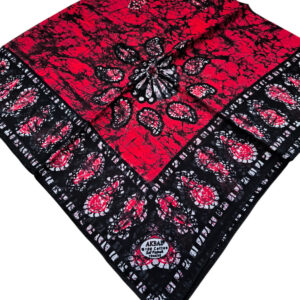 %100 Pamuk Yazma Kırmızı