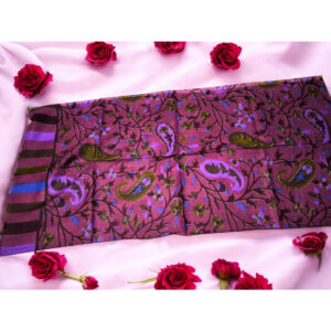 Hint İpek Şal bordo