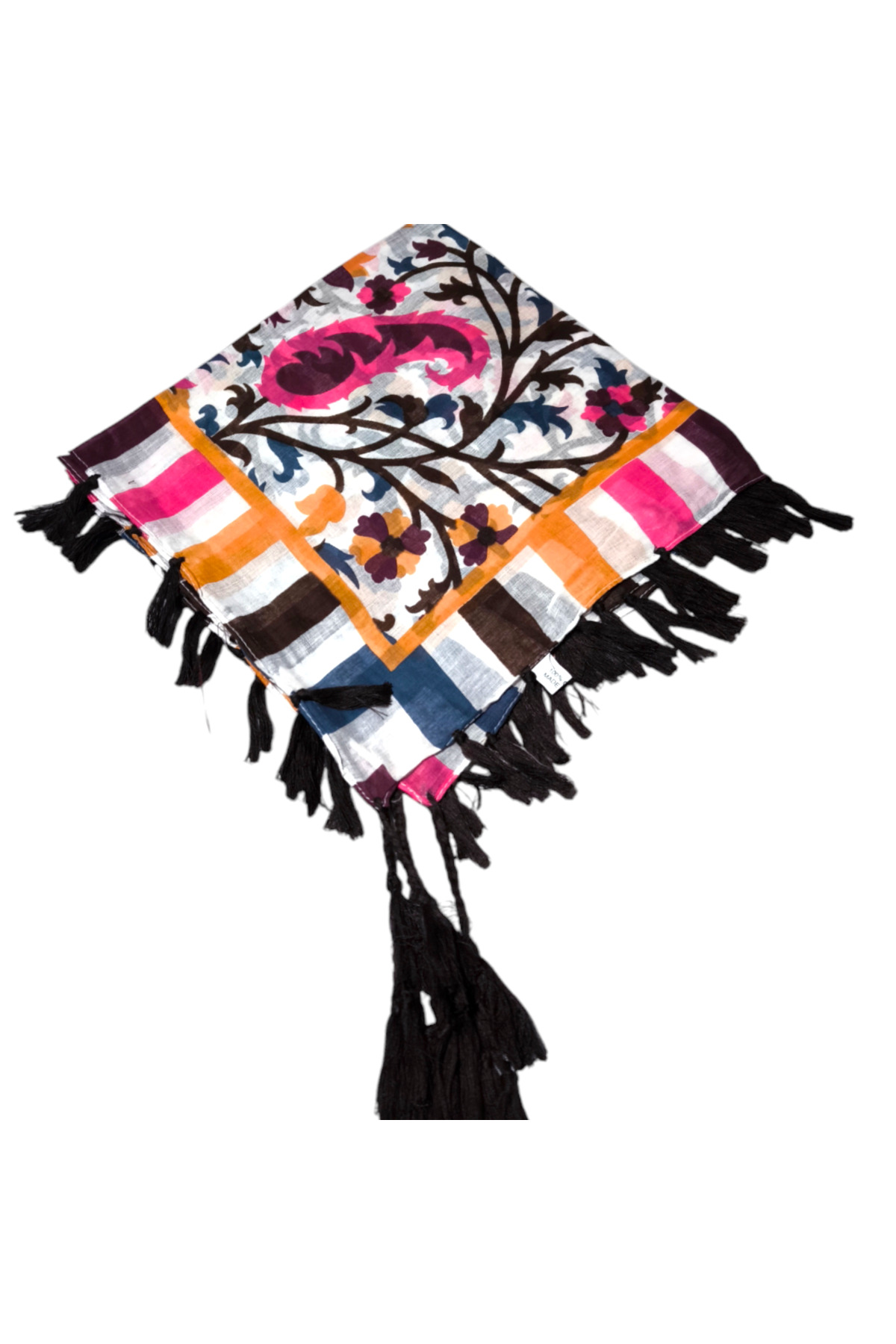 Hint İpek Eşarp Saf Pamuk - Görsel 2