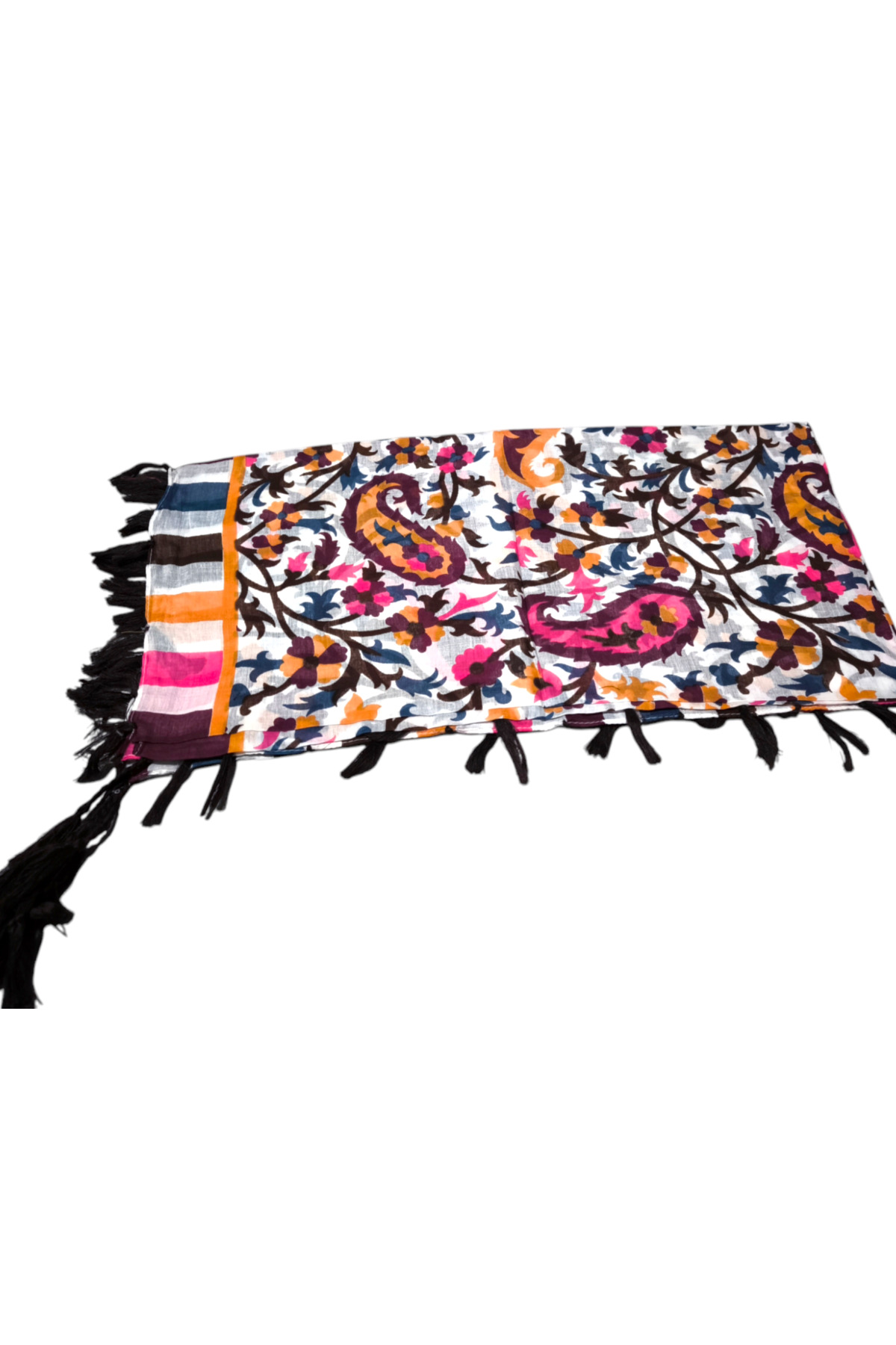 Hint İpek Eşarp Saf Pamuk - Görsel 3