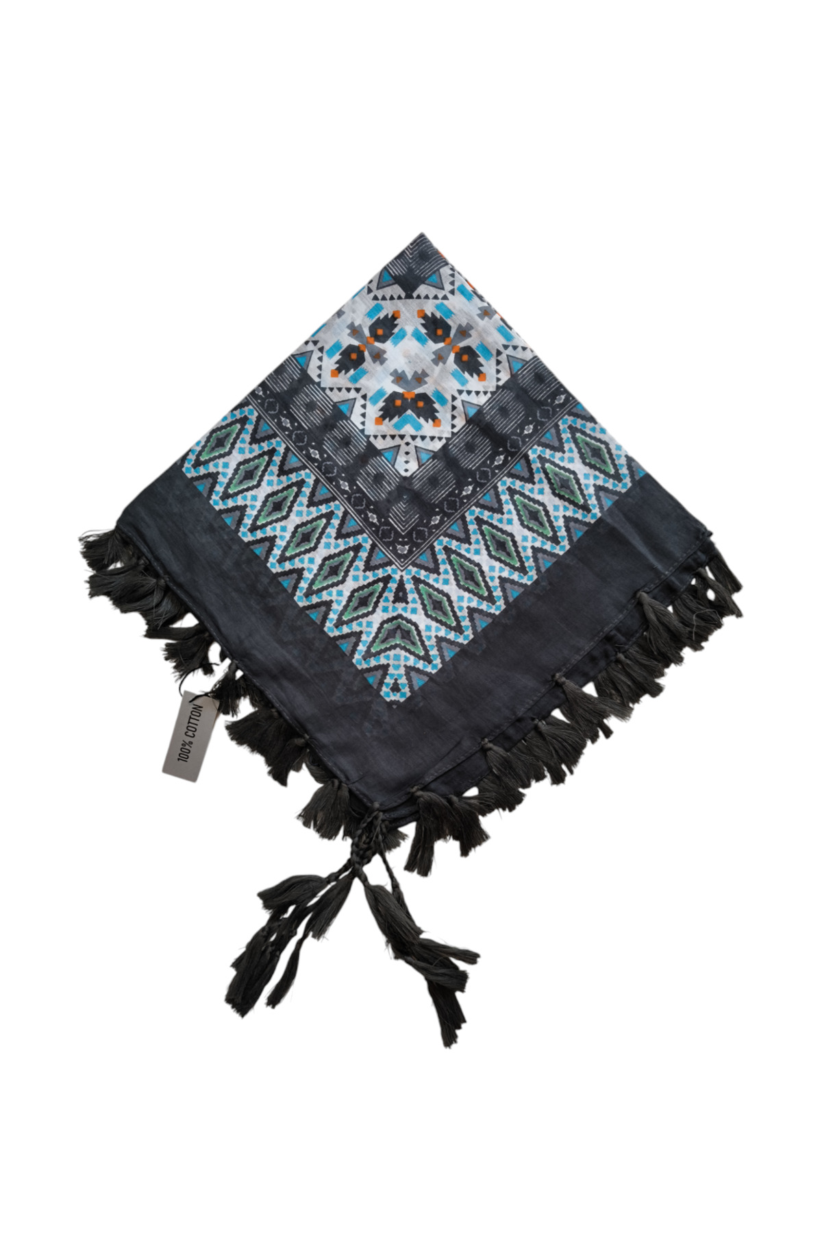 %100 Pamuk Hint Eşarp