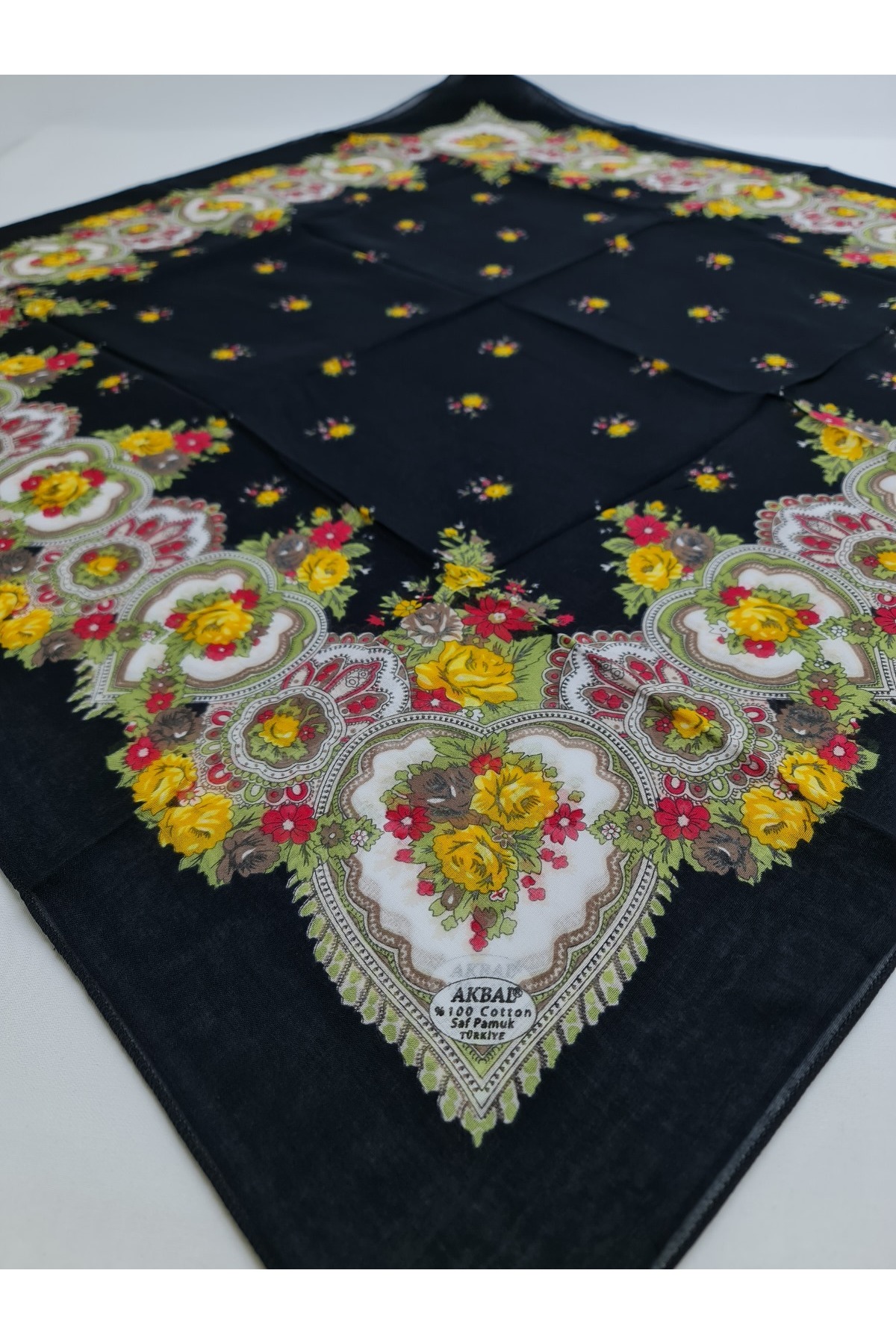 %100 Pamuk Otantik Tasarım Yazma - Görsel 3