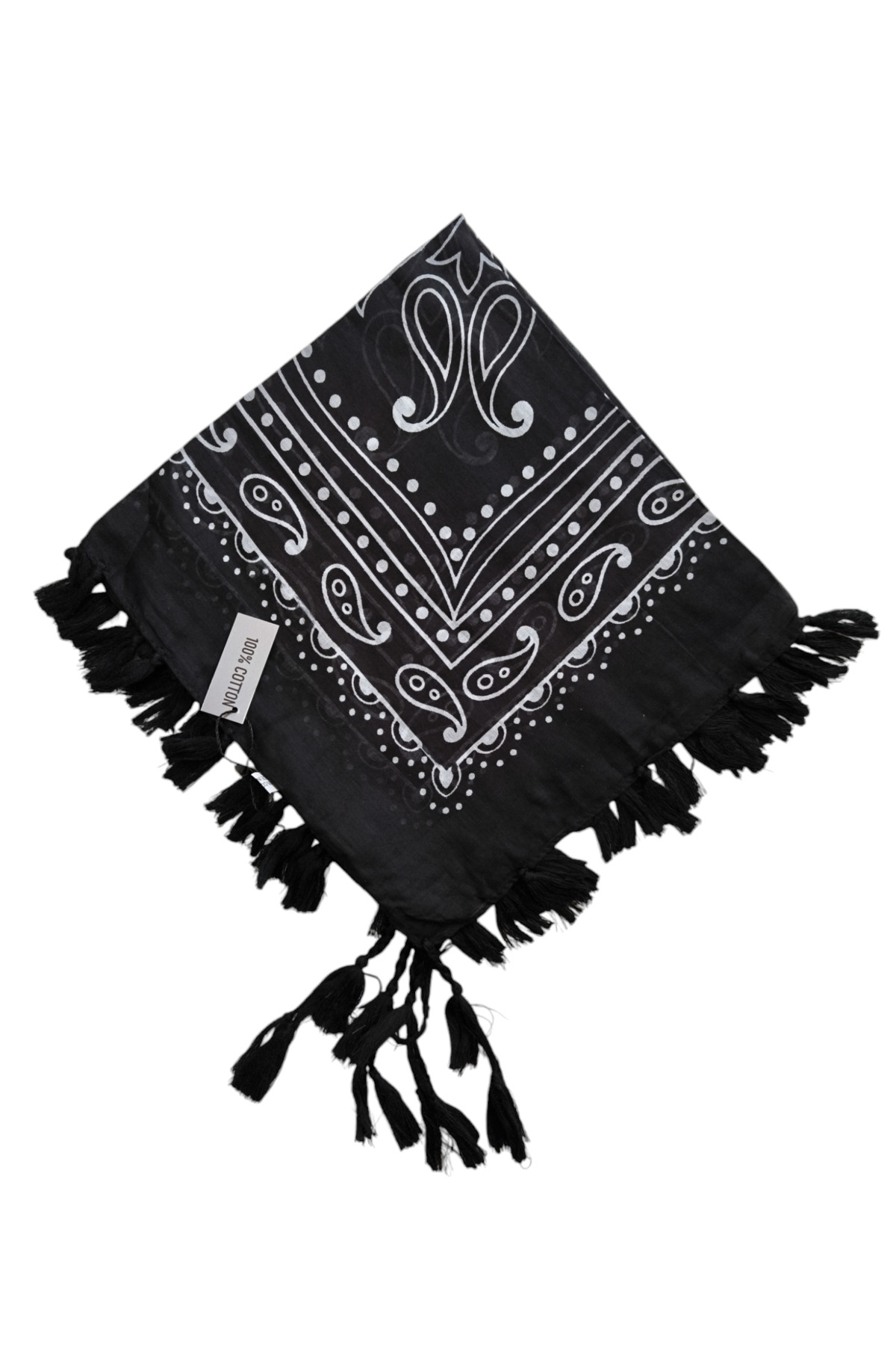 Etnik Desenli Hint Eşarp - Görsel 3