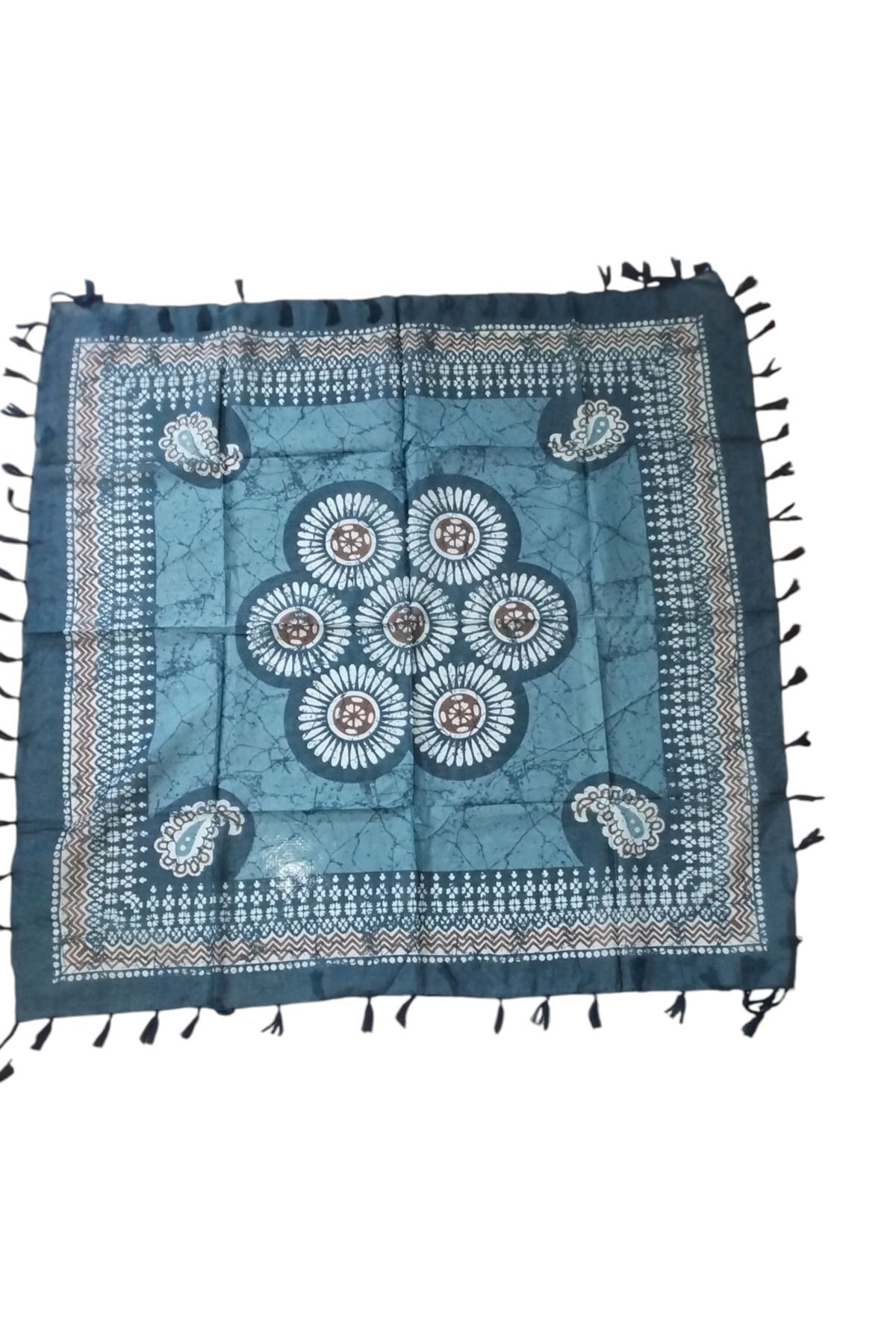 Hint İpek Eşarp Püsküllü - Görsel 2