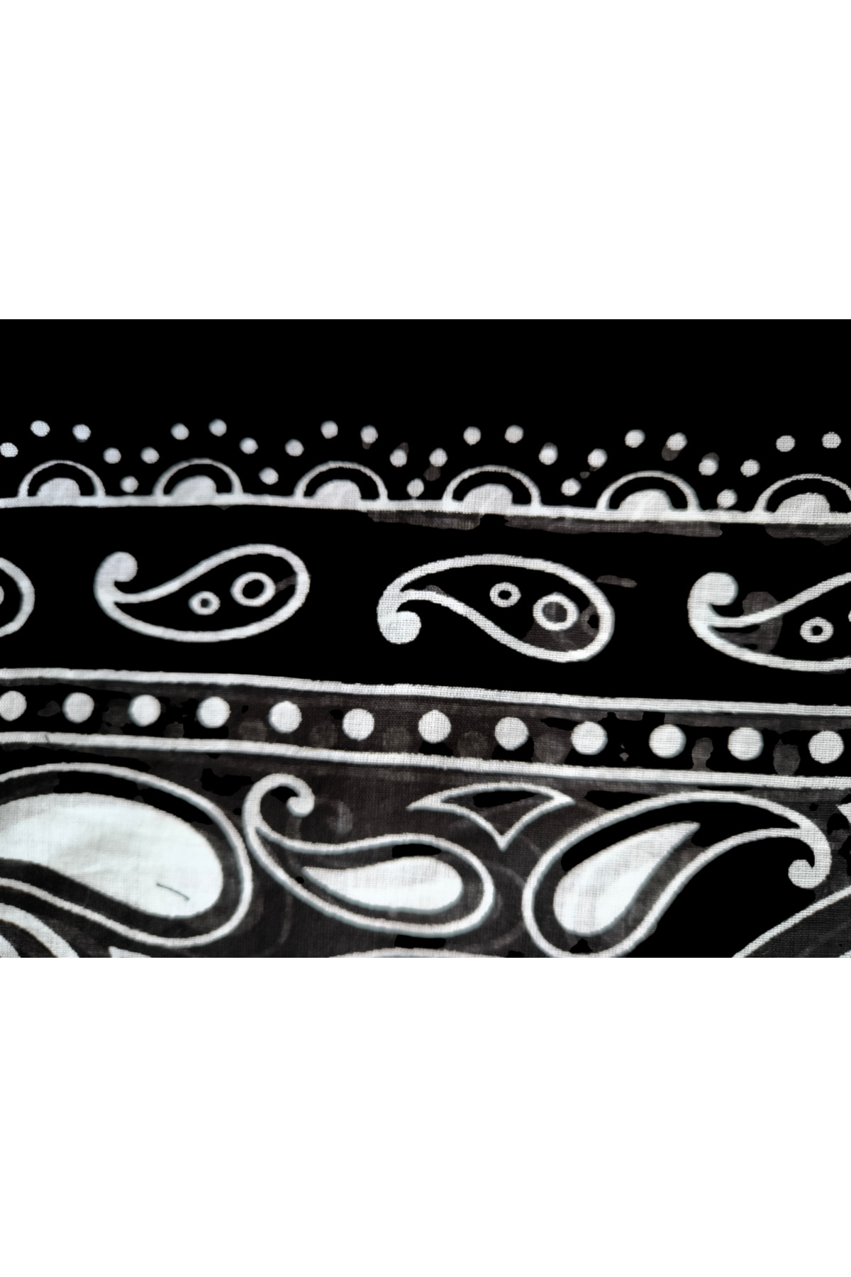 Etnik Desenli Hint Eşarp - Görsel 5