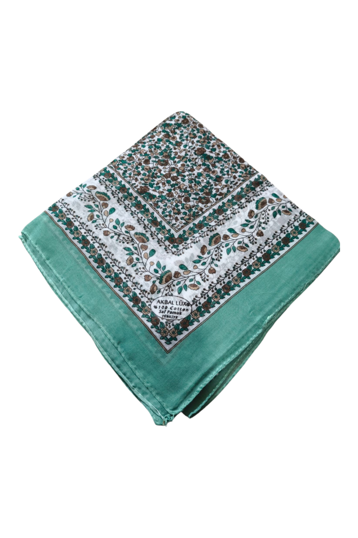 Çıtır Çiçekli %100 Pamuk Yazma - Görsel 2