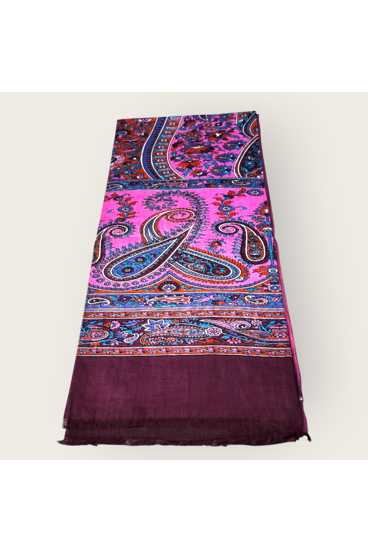 Hint İpek Şal Etnik - Görsel 2