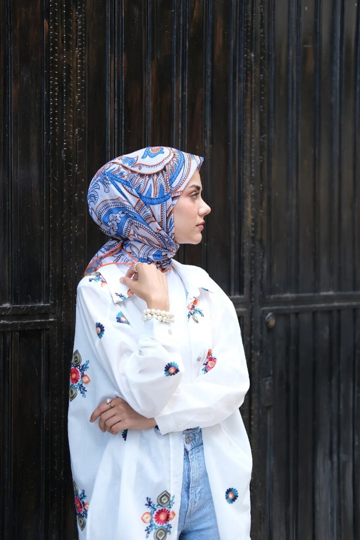 Etnik Soft Eşarp-1217 - Görsel 2