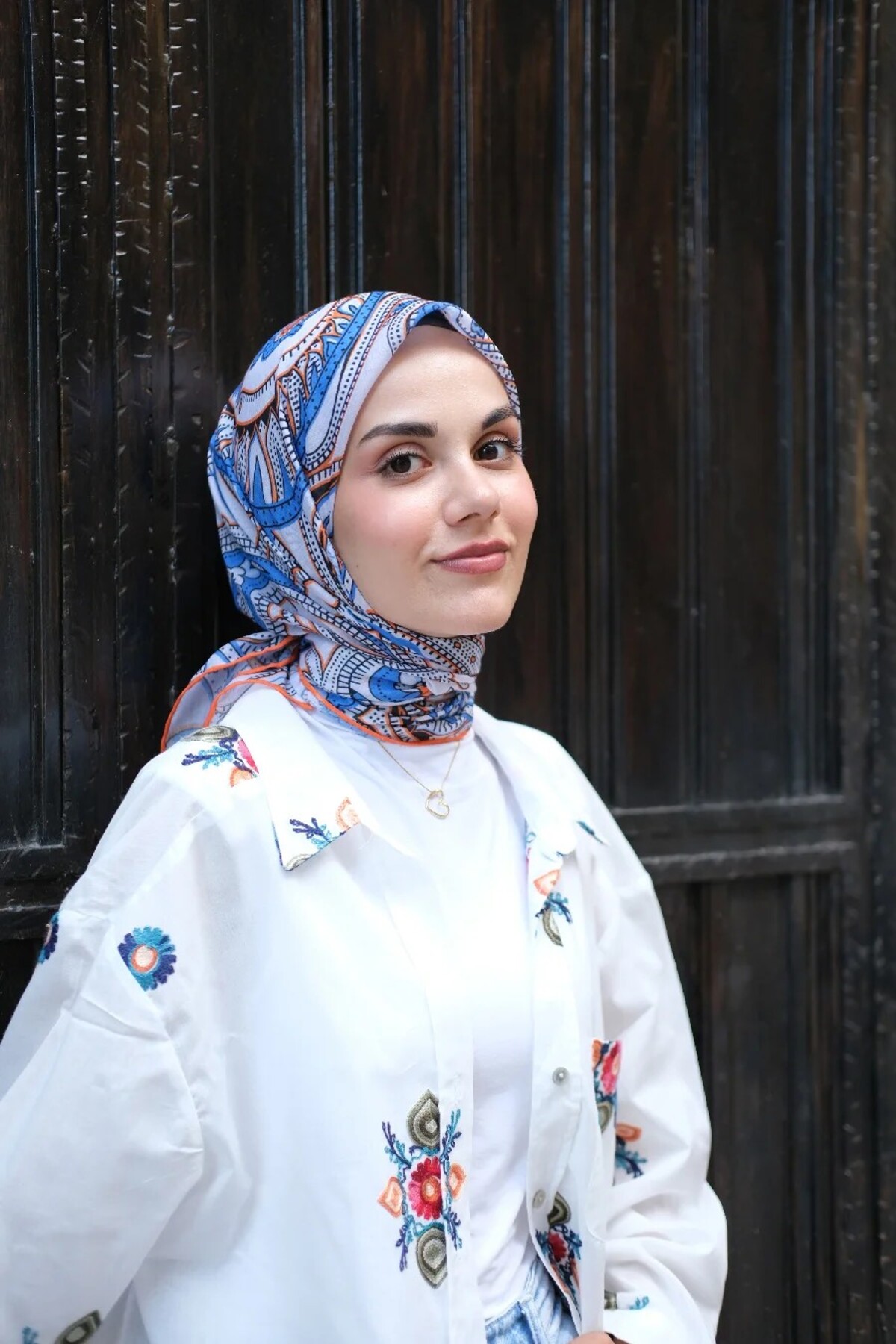 Etnik Soft Eşarp-1217 - Görsel 5