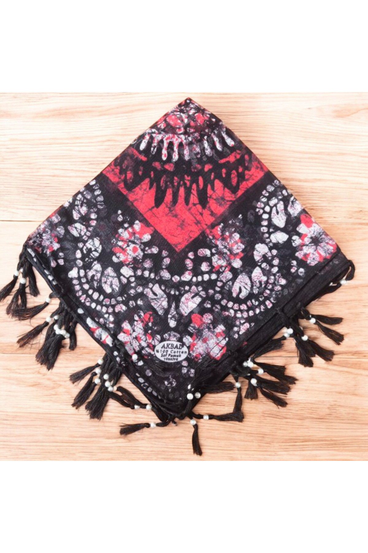 Otantik Sökme Boncuklu Pamuk Yazma