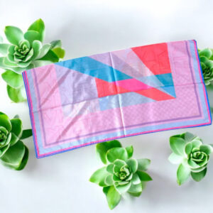 Vual İpek Eşarp Kızca Özel Tasarım