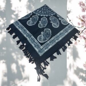 Hint İpek Eşarp Mavili