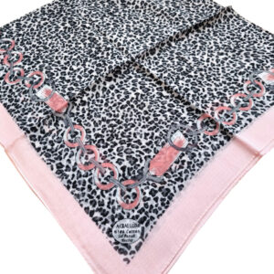 %100 pamuk Eşarp Leopar