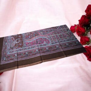 Hin İpek Şal Kahve