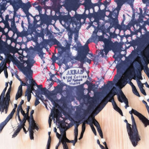 Sökme Boncuklu Saf Pamuk Yazma