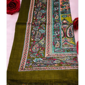 Hint İpek Şal Haki