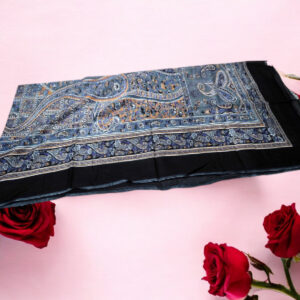 Hint İpek Şal  Siyah