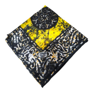 Sarı Renkli %100 pamuk Yazma