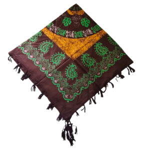 KAHVE HINT İPEK EŞARP 110 LUK